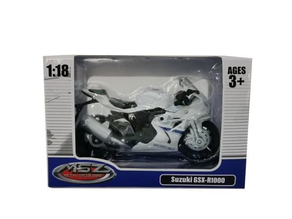MSZ Die-cast model SUZUKI GSR-R1000, scale 1:18