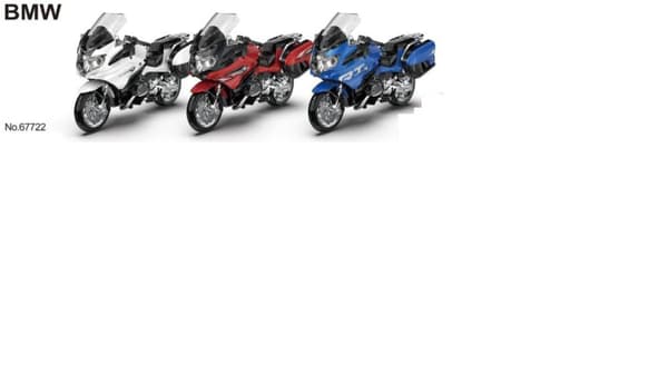 MSZ Die-cast model BMW R 1250 RT, scale 1:18