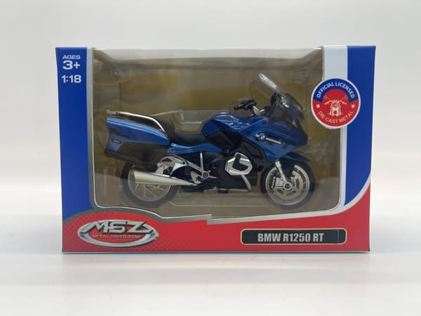 MSZ Die-cast model BMW R 1250 RT, scale 1:18