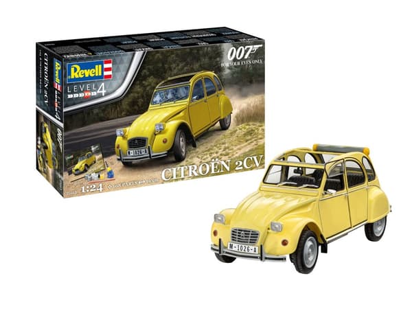 Revell 1:24 - Citroen 2CV Bond - Komplett