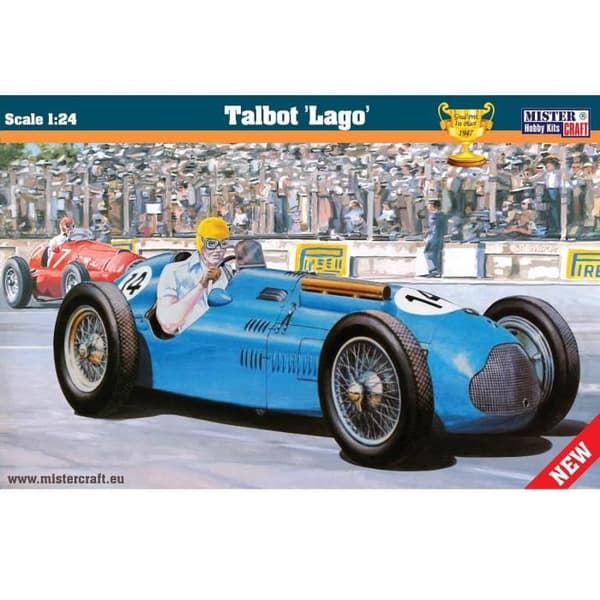 Bilmärke - Talbot - Lago - Skala 1/24 - 55 delar - Unik färg