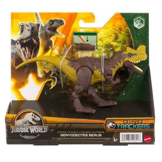 JURASSIC WORLD STRIKE ATTACK DINOSAURIEFIGURE GENYODEKTER MED RÖRLIG