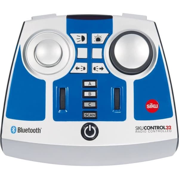 Bluetooth fjärrkontroll - SIKU - 6730 - Silver - Svart - RC för barn från 3 år Svart, Blå, Grå