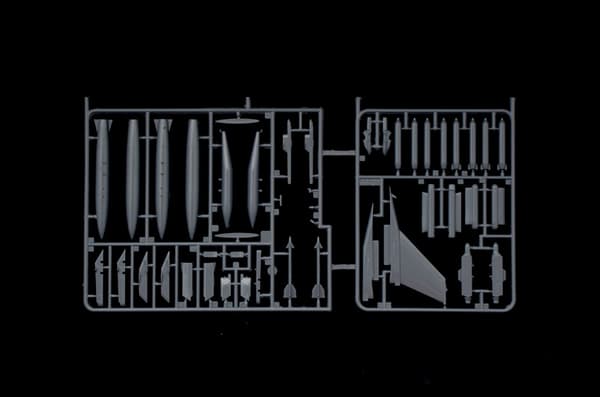 ITALERI 1:72 - F-16 C/D Night Falcon - Startsett