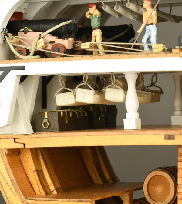 Artesania Latina - Tværsnit af HMS Victory