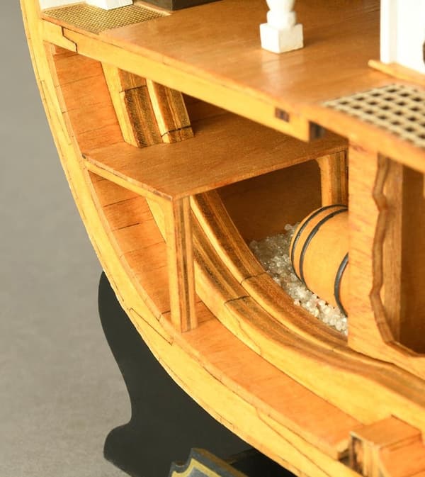 Artesania Latina - Tværsnit af HMS Victory