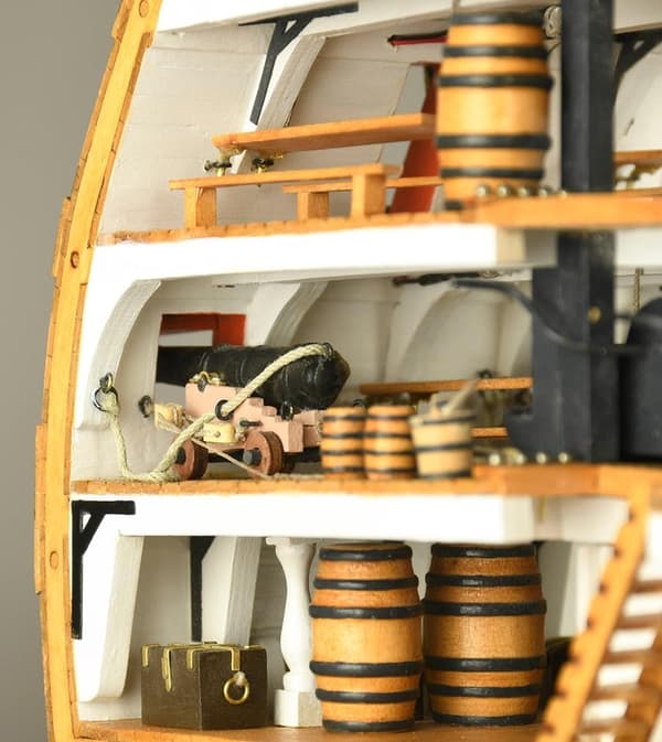 Artesania Latina - Tværsnit af HMS Victory