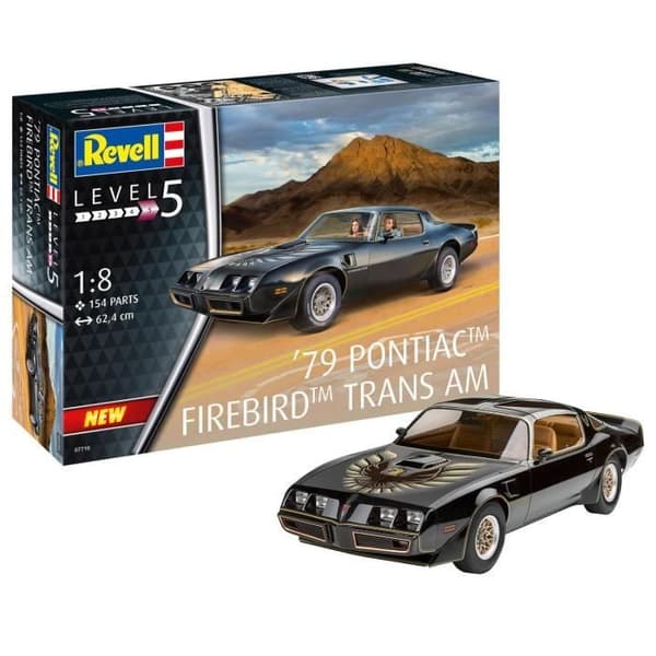 Bilmodell - REVELL - Pontiac Firebird Trans Am 79 - Vit