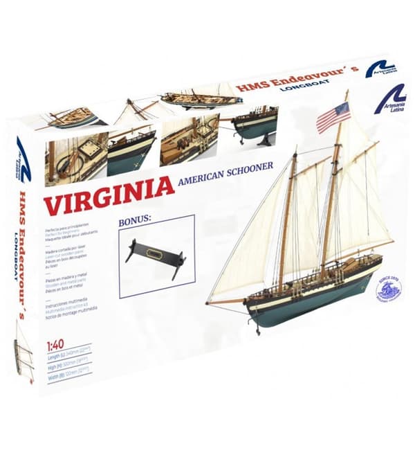 Artesania Latina - Amerikanska Schooner Virginia