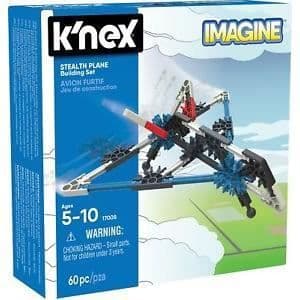 Rocket Imagine K'NEX bilbyggsats - Stealth Plane- USED