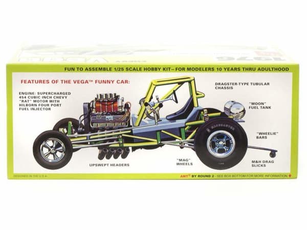 Modellsats för att bygga Amt - AMT1156 - 1156 1:25 1976 Chevy Vega Funny Car