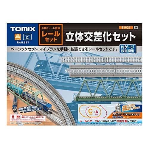 [TOMYTEC]910275 TOMIX N spårrälssats överfartssats C-mönster 91027 modell tågskenor RITSSETT