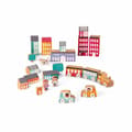 Miniatyrbild 2 av 6: Kubix 22 stadsdelar - Leksaker efter universum - Byggspel - Träkuber