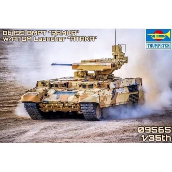 Ryska Obj199 BMPT Ramka med ATGM launcher "ATAKA"