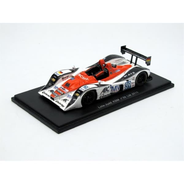 Miniatyrbil - SPARK - LOLA Judd KSM - Le Mans 2010 - Vit - 14 år gammal