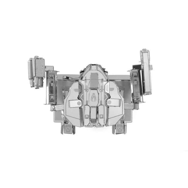 3D-modell Mantis METAL EARTH - Förskurna silverplåtar