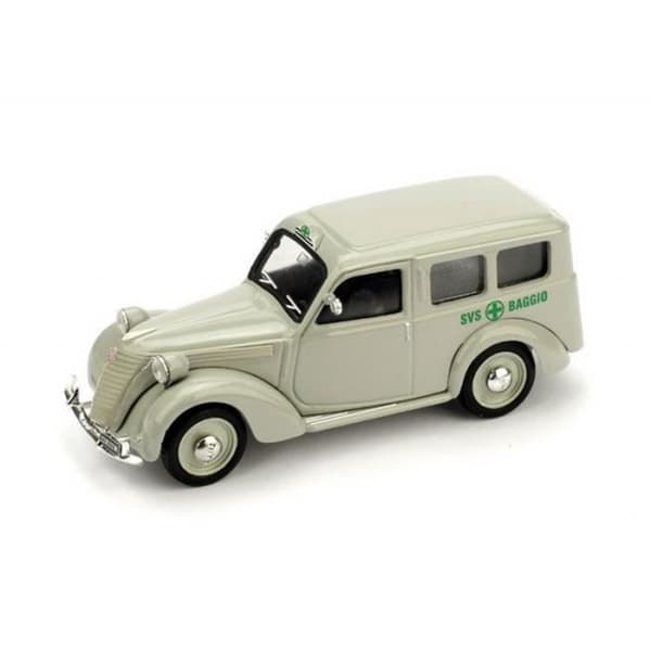 BRUMM BM0179D FIAT 1100 AUTOAMBULANZA CROCE VERDE BAGGIO 1:43 DIE CAST modell