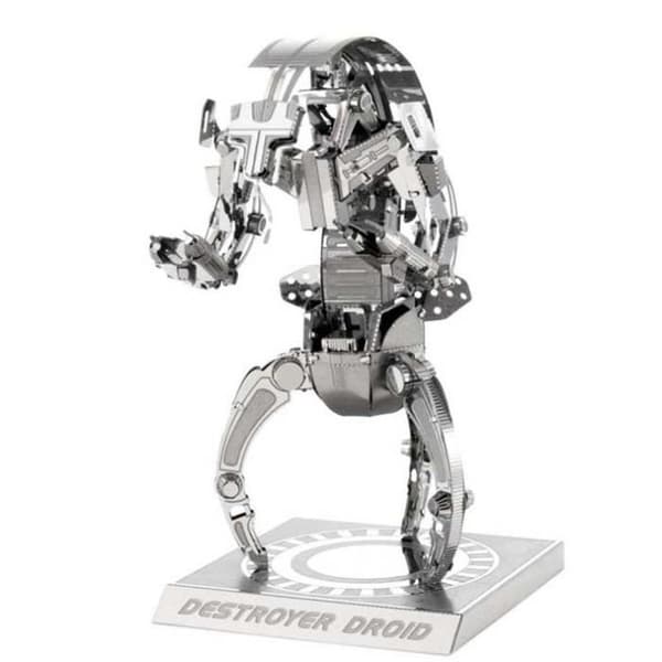 Byggsatser - Star Wars Destroyer Droid i metall - Metalearth-sats att bygga