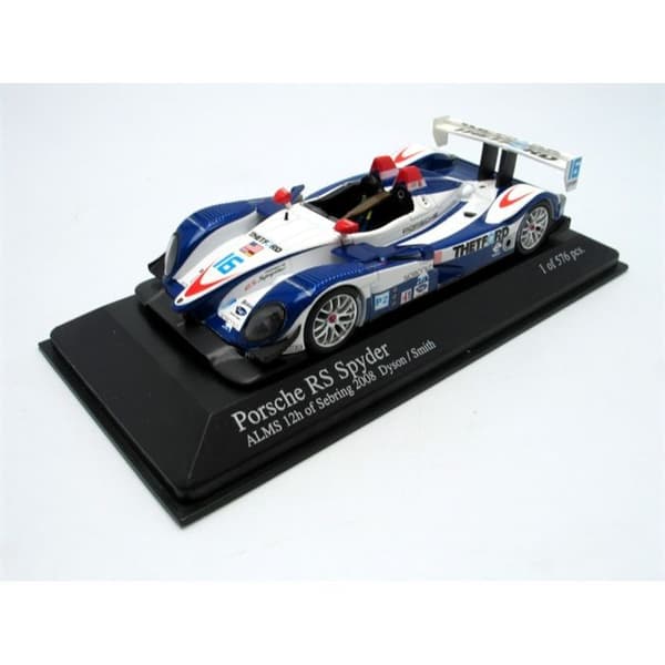 MINICHAMPS 1/43 PORSCHE RS Spyder - Sebring 2008