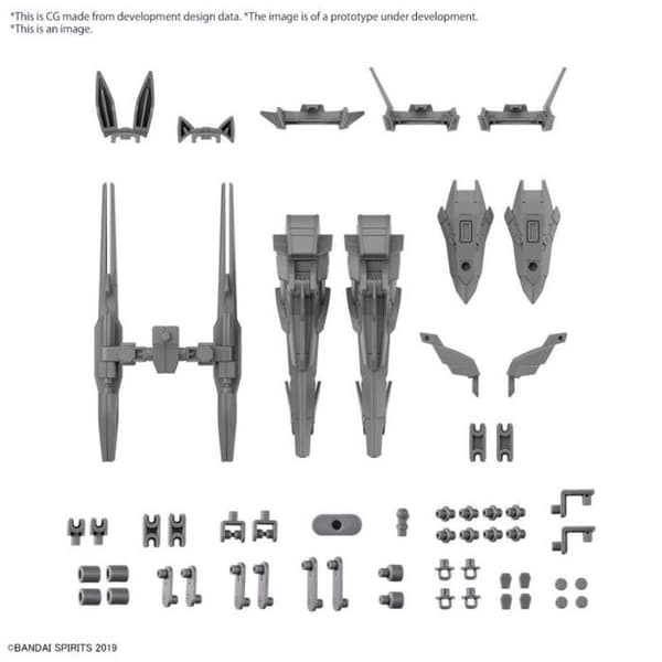 30 mm tillvalsuppsättning 13 BEN Booster-enhet / trådlöst vapenpaket 1/144