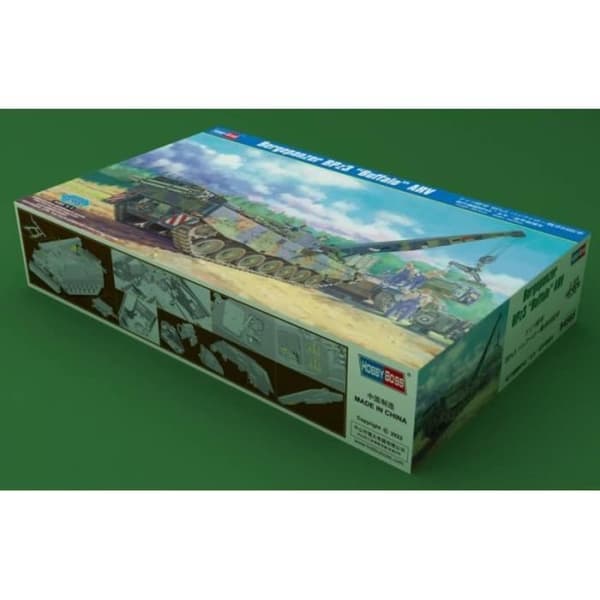 Modellsats - HOBBY BOSS - Bundeswehr Bergepanzer 3 Büffel - Interiör - Blandat