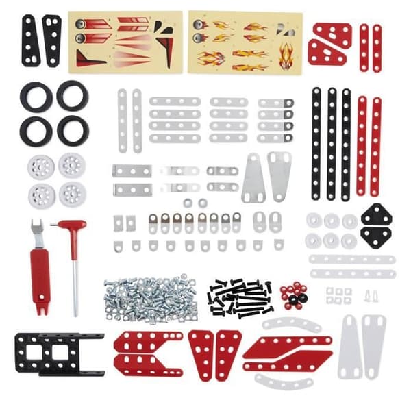 MECCANO - RACINGFORDON 10 MODELLER - 6060104 - 10 modeller av racerfordon att bygga - Konstruktionsspel