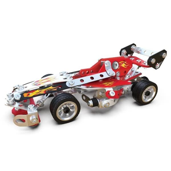 MECCANO - RACINGFORDON 10 MODELLER - 6060104 - 10 modeller av racerfordon att bygga - Konstruktionsspel