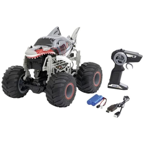RC-fordon - REVELL CONTROL - Big Shark 2.0 - Kraftfull - All-terrain - Vit