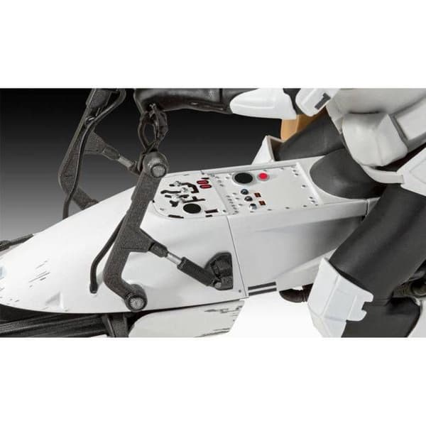 Science fiction modell - Revell - Speeder Bike - Star Wars - Plast - Vit