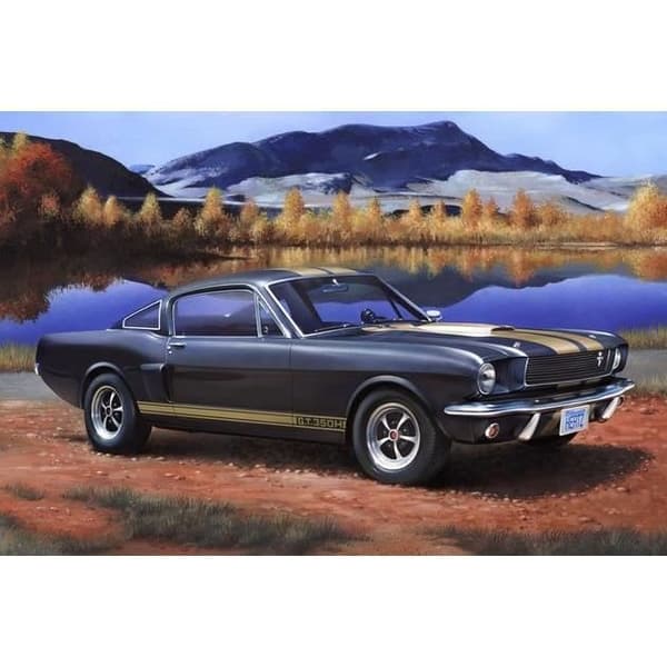 Bilmodell - REVELL - Shelby Mustang GT 350 H - Skala 1:24 - 86 delar - Blandat