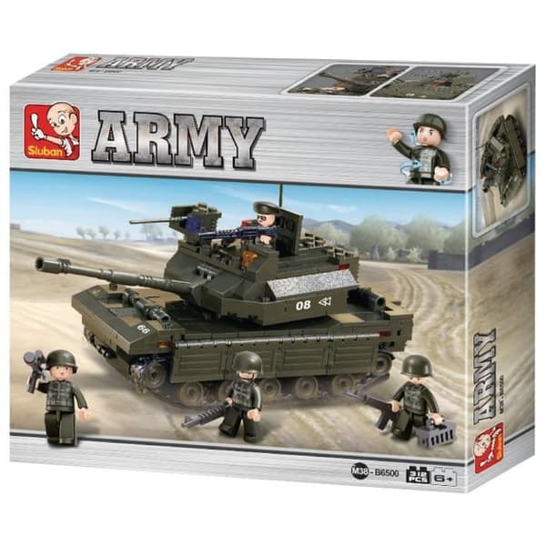 Lego-kompatibla klossar - Konstruktion - Tank Army Series - Sluban