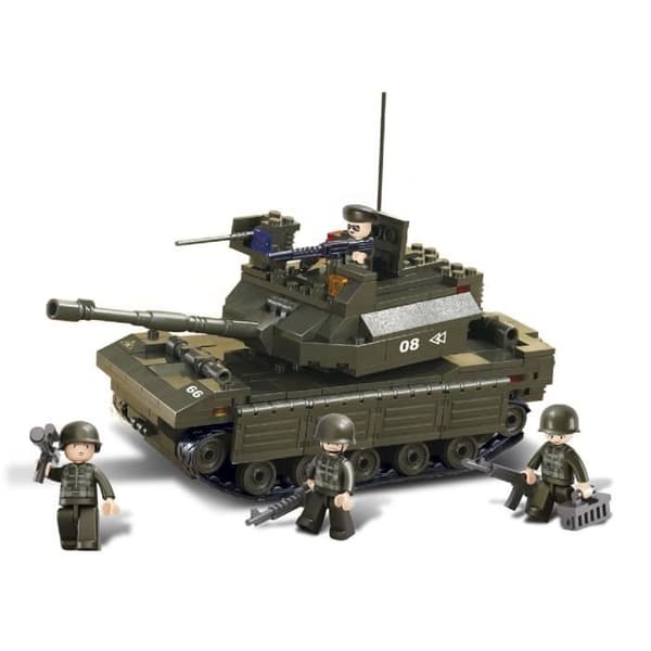 Lego-kompatibla klossar - Konstruktion - Tank Army Series - Sluban