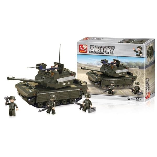 Lego-kompatibla klossar - Konstruktion - Tank Army Series - Sluban