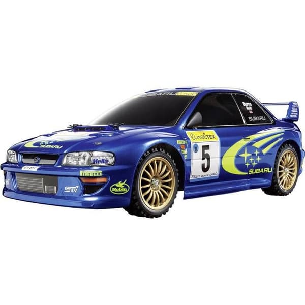 Kit att montera - Tamiya - SUBARU IMPREZA MC - TT-02 4x4 chassi - Polykarbonat kaross - 14 år och äldre