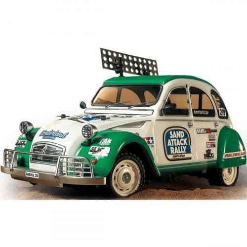 Elektrisk radiostyrd bil TAMIYA 58670 - Citroen 2CV Rally M05Ra - Vit - Kit att montera