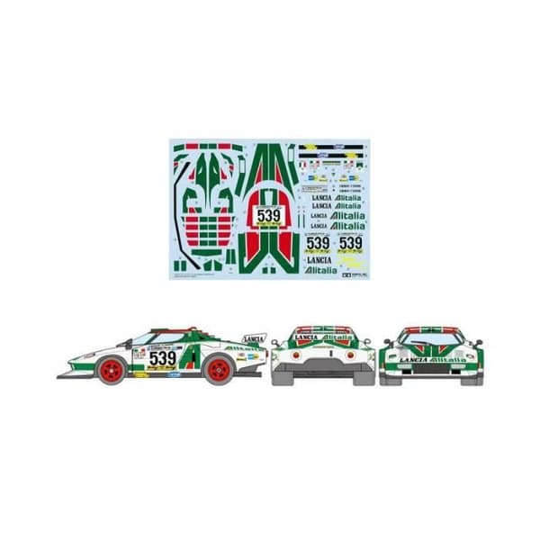 Modellsats - TAMIYA - Lancia Stratos Turbo - Vit - 1/24 skala - Ref 13949