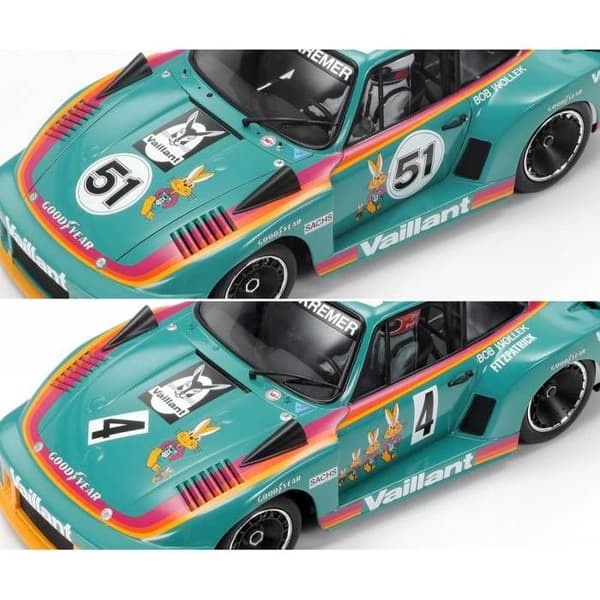Bilmodell - TAMIYA - Porsche 935 Vaillant - Skala 1:20 - Plast - För vuxna