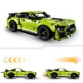 Miniatyrbild 3 av 6: LEGO 42138 Technic Ford Mustang Shelby GT500, modell racerbil, byggbar leksak, för pojkar och flickor från 9 år och uppåt