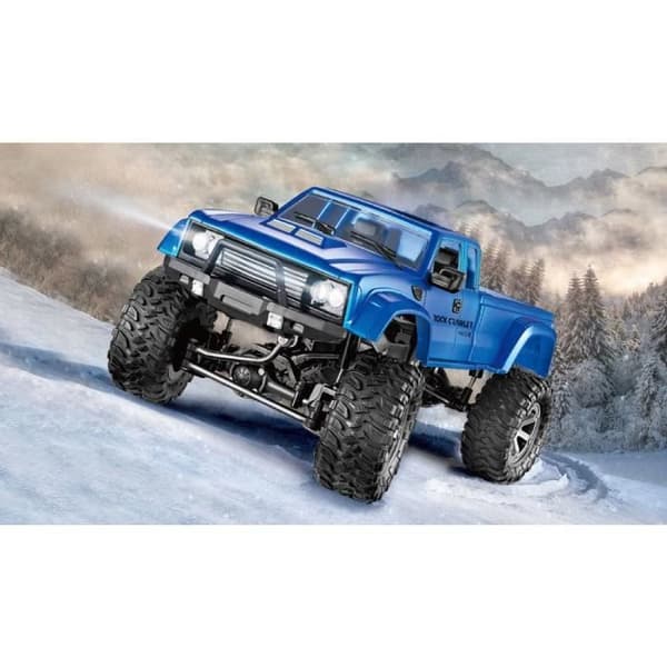 Pickup - AMEWI - 1:16 Auto RC Elektrisk larvband - 4WD - Blå
