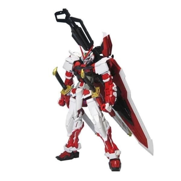 Gundam modellsats - Bandai - Astray Red Frame Revise Gunpla MG 1/100 - Vit - Blandat - 14 år gammal