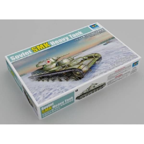 TRUMPETER - Modell av Sovjetisk SMK Tungt Stridsvagn Trumpeter 09584 1/35 Modell av Stridsvagn Promo - Ref : 11374