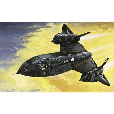 SR-71 Blackbird med Drönare