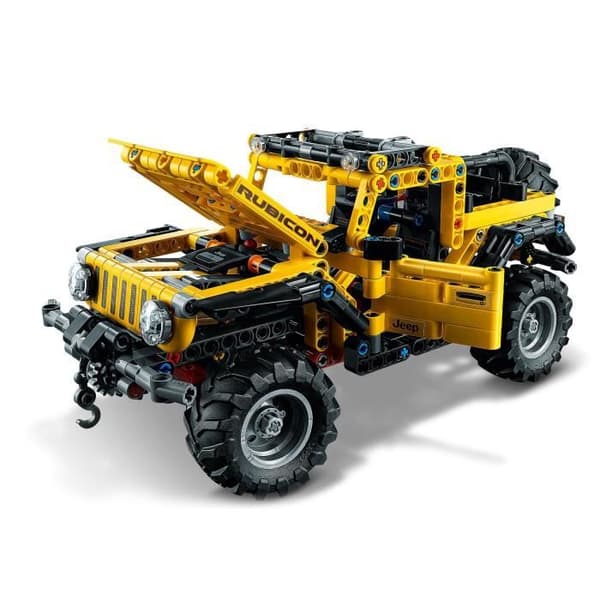 LEGO® Technic 42122 Jeep Wrangler Rubicon 4x4 samlarmodell, terräng-SUV, fordonsbyggsats