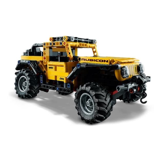 LEGO® Technic 42122 Jeep Wrangler Rubicon 4x4 samlarmodell, terräng-SUV, fordonsbyggsats
