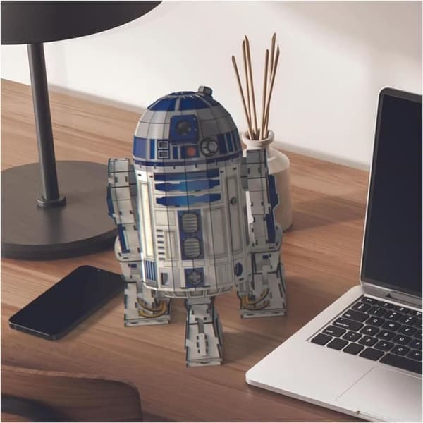 Star Wars - R2-D2 Star Wars - 4D-modell att bygga - 28 cm