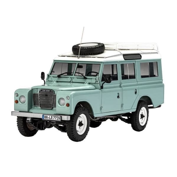 Modellbil - REVELL - Land Rover Series III - 184 delar - Skala 1/24 - Enfärgad