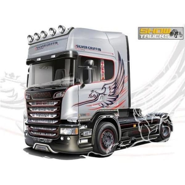 Modellsats - ITALERI - Scania R730 V8 Streamline - Modell att montera - Skala 1/24