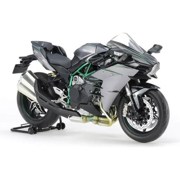 Motorcykelmodell - TAMIYA - Kawasaki Ninja H2 Carbon - Skala 1/12 - Enfärgad - Vuxen