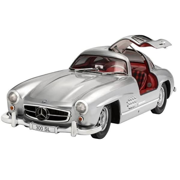 Bilmodell - REVELL - Mercedes Benz 300 SL - 214 delar - skala 1/12
