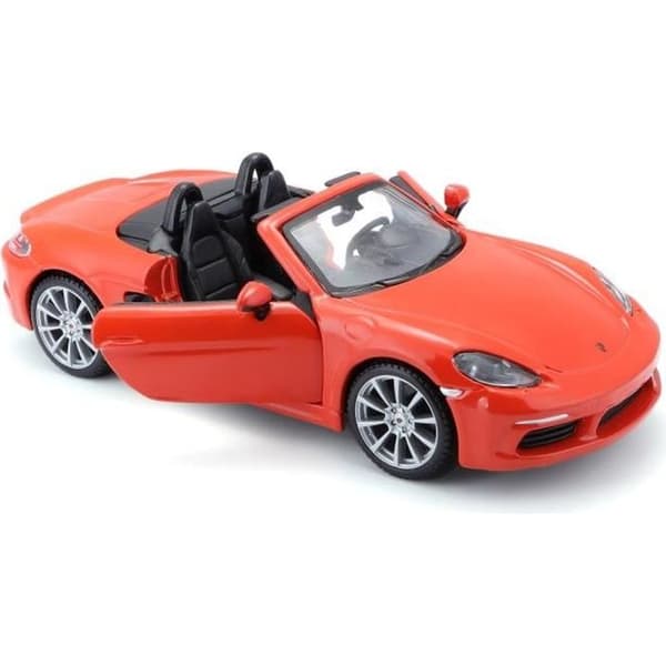 BBURAGO Porsche 718 Boxter 1/24 Skala Bil - Orange